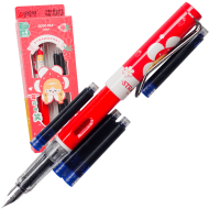 Set stilou cu 4 rezerve 52212, strawberry